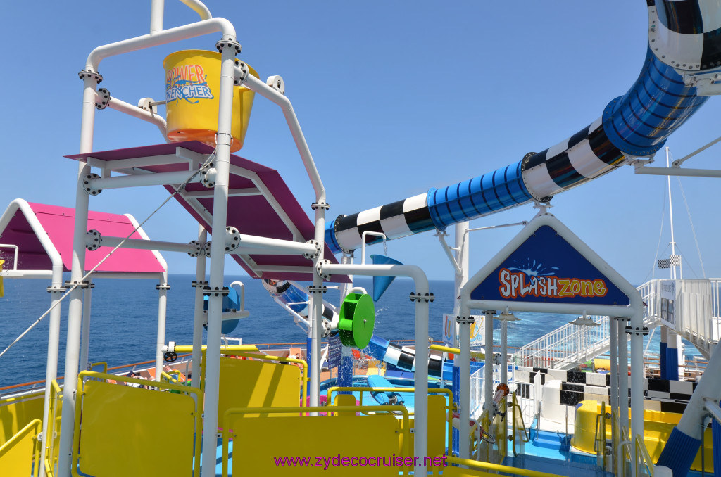 101: Carnival Sunshine Cruise, Fun Day at Sea, Power Drencher, SplashZone, 