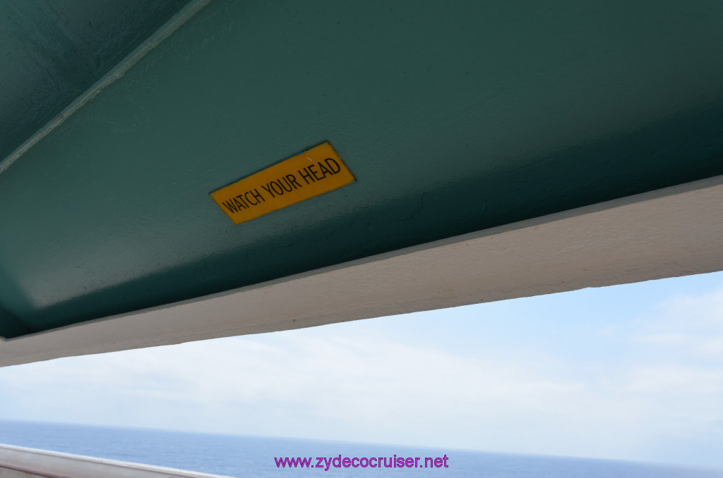 109: Carnival Sunshine Cruise, Fun Day at Sea, Watch Your Head, 