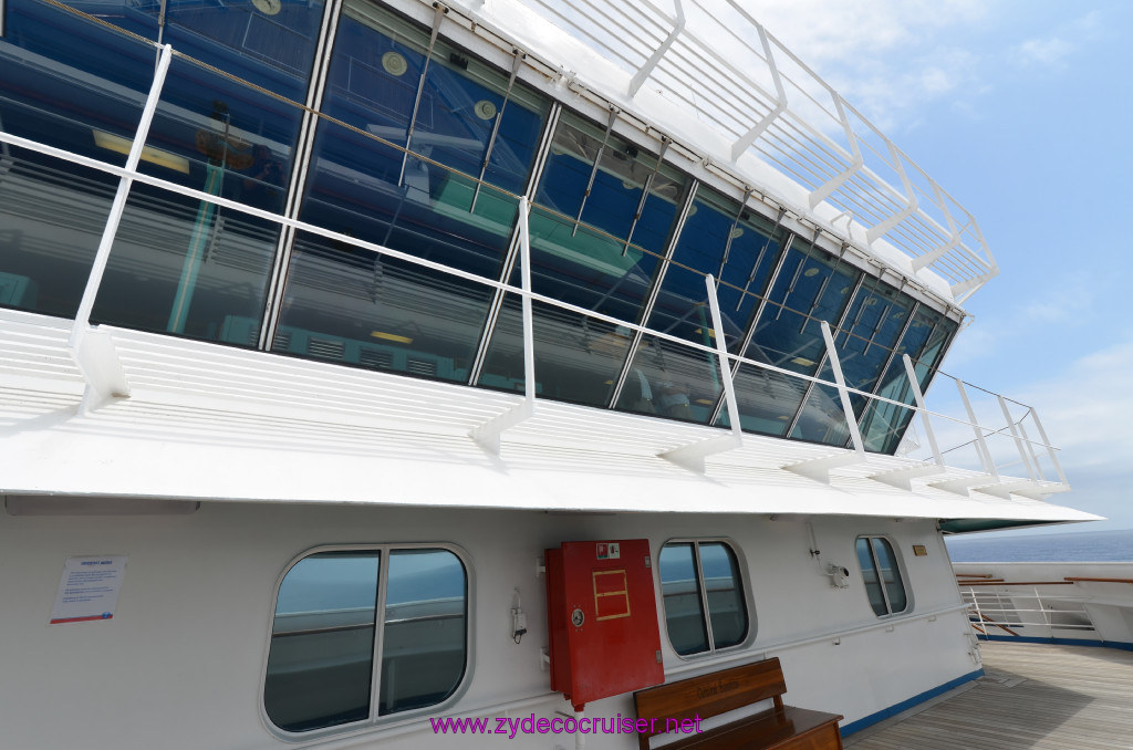 112: Carnival Sunshine Cruise, Fun Day at Sea, Bridge, 