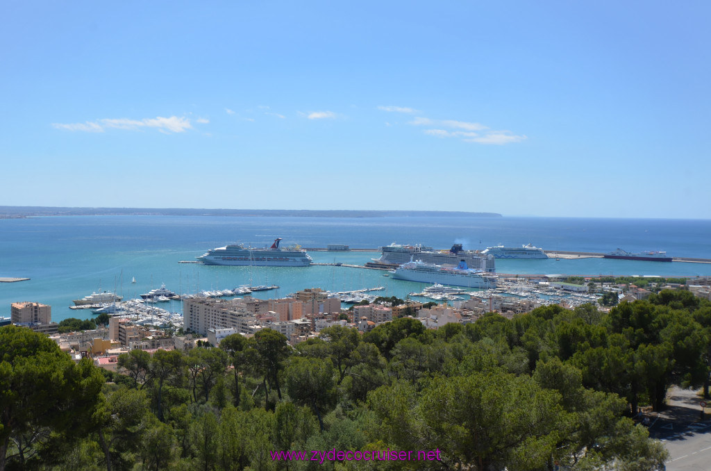 195: Carnival Sunshine Cruise, Mallorca, Bellver Castle, 