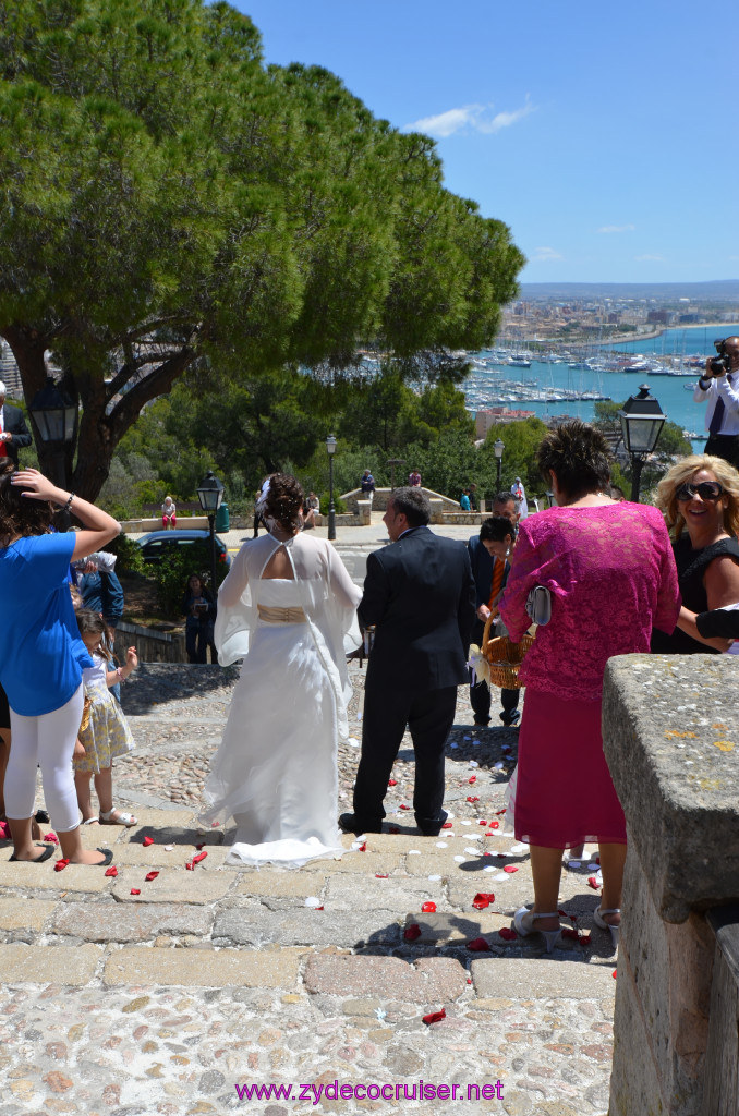 264: Carnival Sunshine Cruise, Mallorca, Bellver Castle, Wedding, 