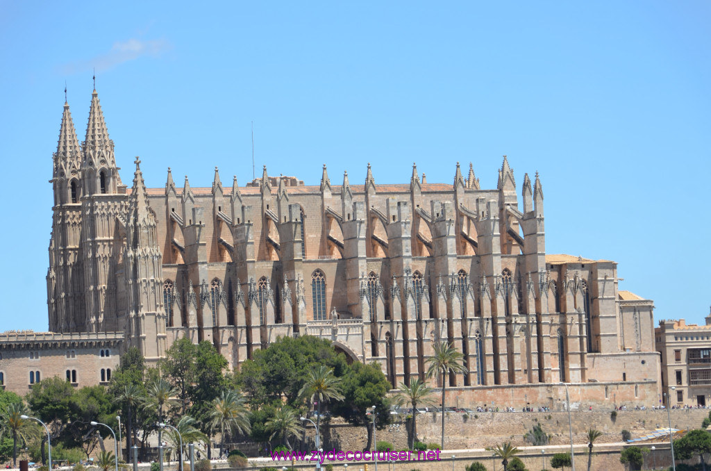 281: Carnival Sunshine Cruise, Mallorca, Palma Cathedral, The Cathedral of Santa Maria of Palma, La Seu,