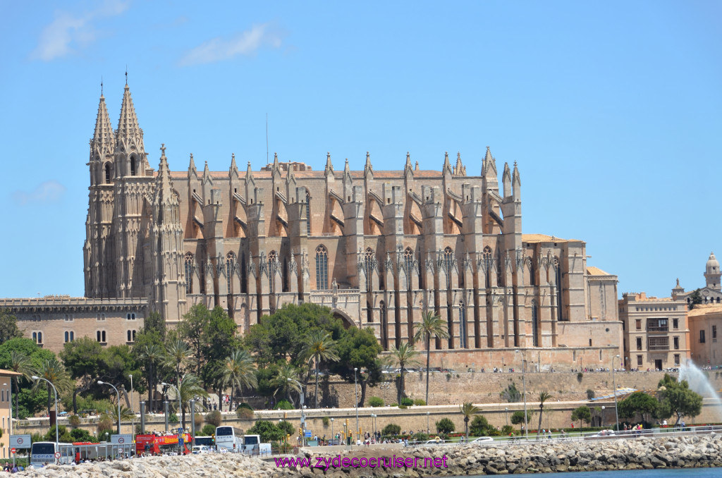 283: Carnival Sunshine Cruise, Mallorca, Palma Cathedral, The Cathedral of Santa Maria of Palma, La Seu,