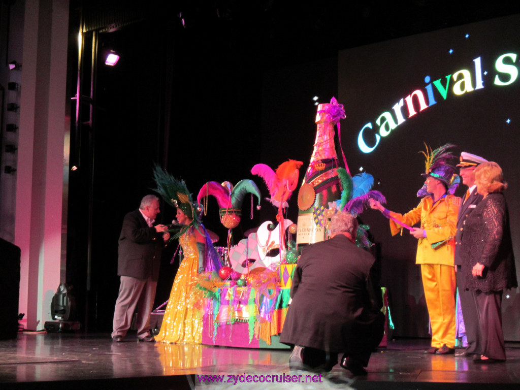212: Carnival Sunshine Naming Ceremony, New Orleans, LA, Nov 17, 2013, 