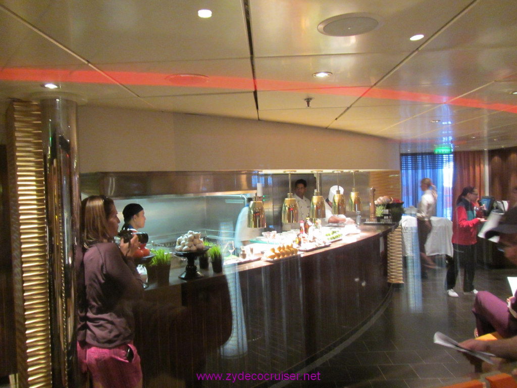 013: Carnival Sunshine Cruise, Nov 19, 2013, Sea Day 1, Cooking Demonstration in the steakhouse, 