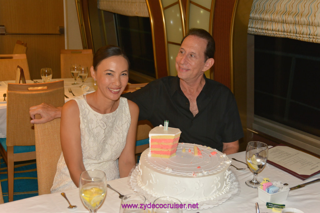 221: Carnival Sunshine Cruise, MDR Dinner, Chin and Rich, 