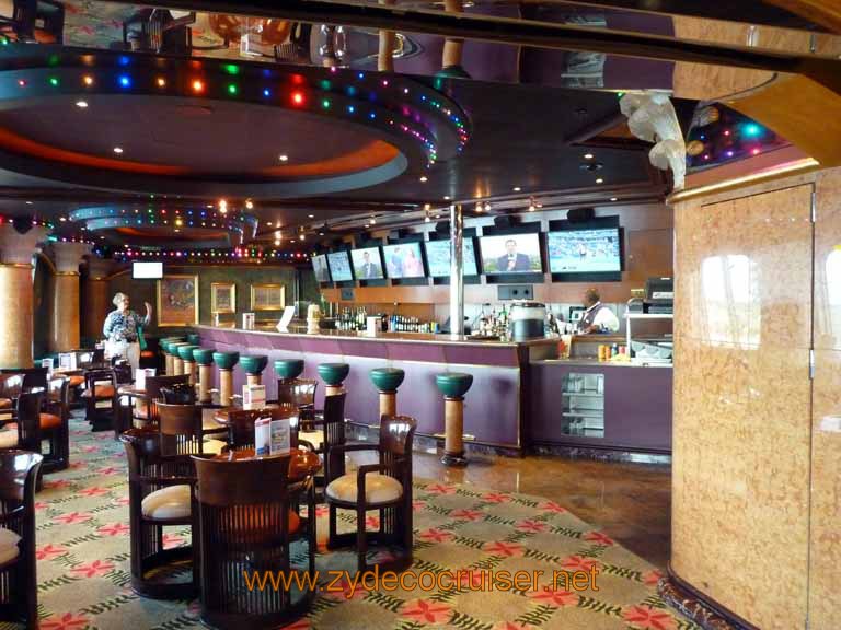 142: Carnival Triumph, Cozumel, Club Monaco Casino Bar