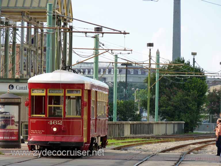 149: Carnival Triumph, New Orleans, Post-cruise, Riverfront Streetcar
