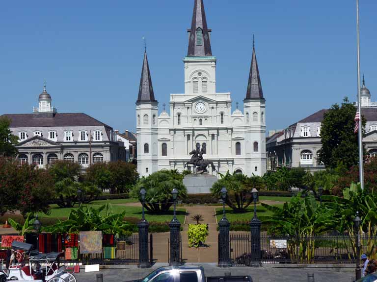 035: Carnival Triumph, New Orleans, Post-Cruise, St Louis Cathedral, Jackson Square