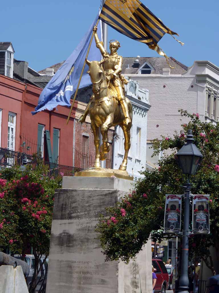 052: Carnival Triumph, New Orleans, Post-Cruise, Joan of Arc Statue