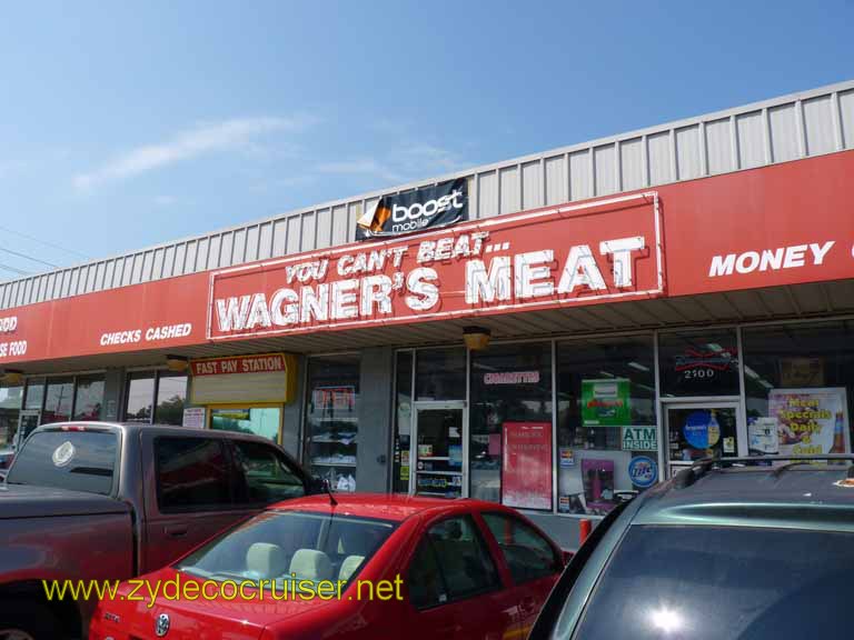 015: Carnival Triumph, Pre-Cruise, New Orleans - You can't beat Wagner's Meat