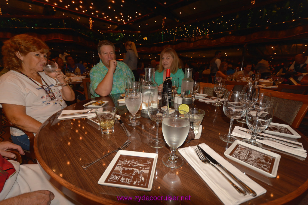 135: Carnival Triumph Journeys Cruise, Embarkation, MDR Dinner, 