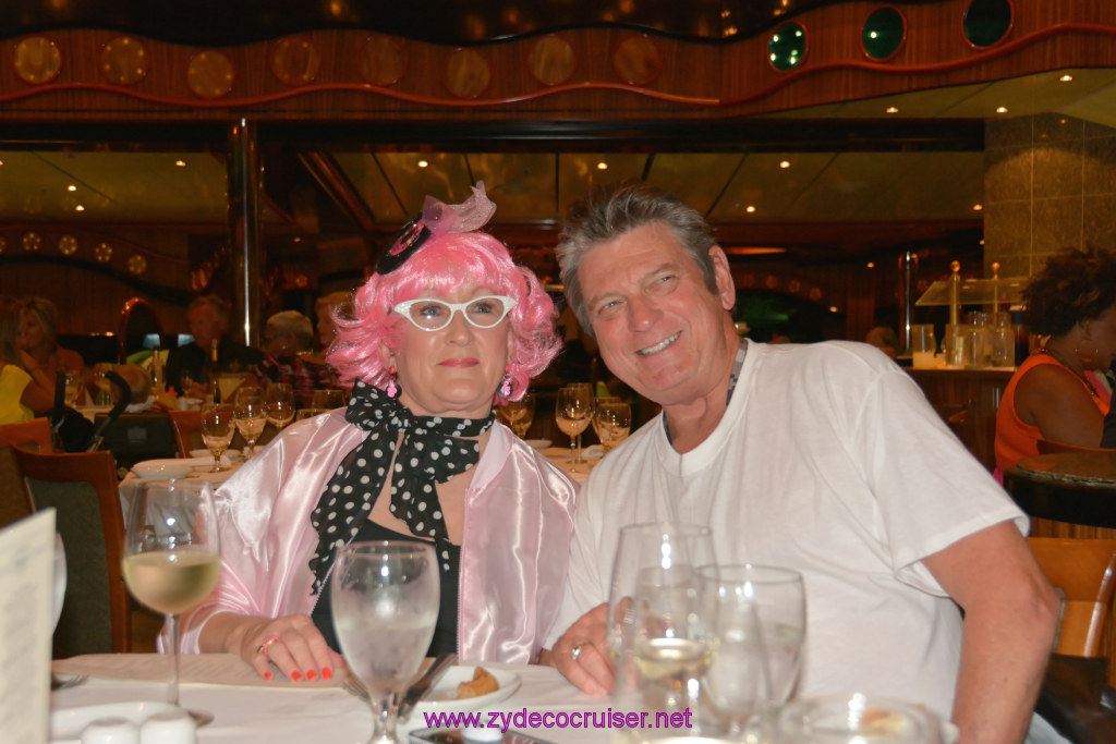 151: Carnival Triumph Journeys Cruise, Sea Day 4, Halloween and Elegant Night, MDR Dinner, 