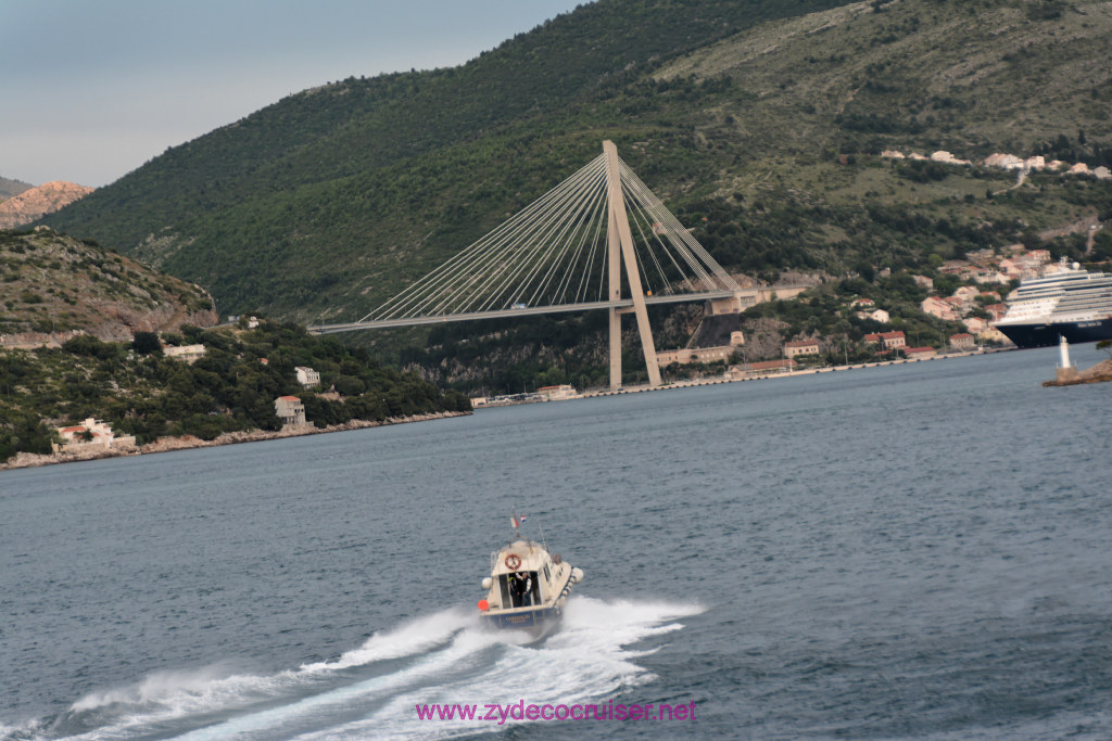 339: Carnival Vista Inaugural Voyage, Dubrovnik, Pilot Boat