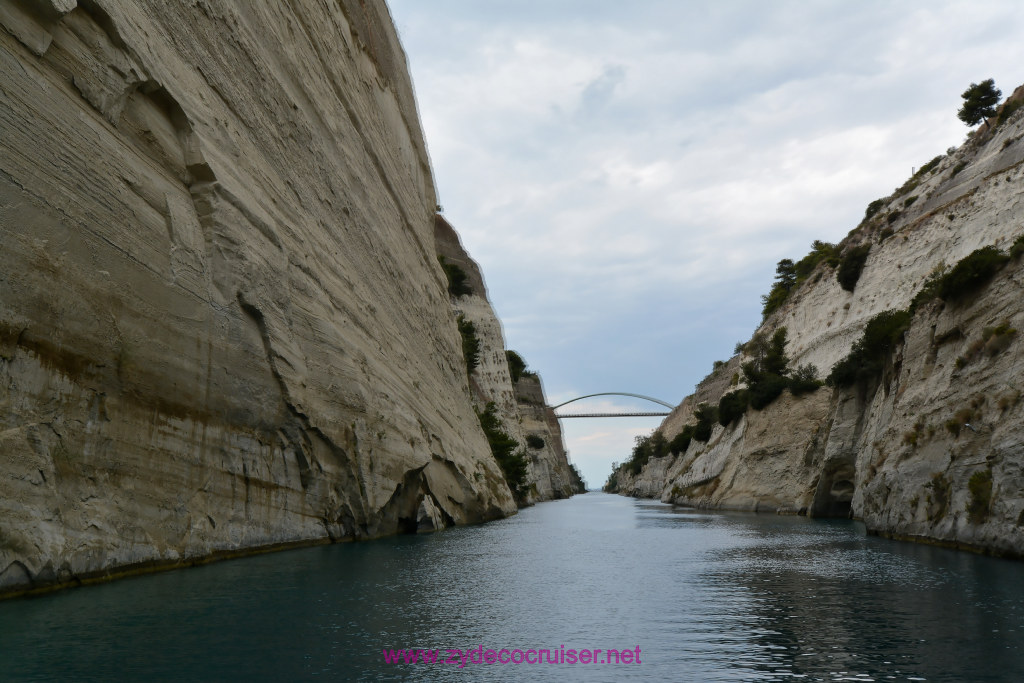 221: Carnival Vista Inaugural Cruise, Athens, Crossing the Corinth Canal and Acropolis