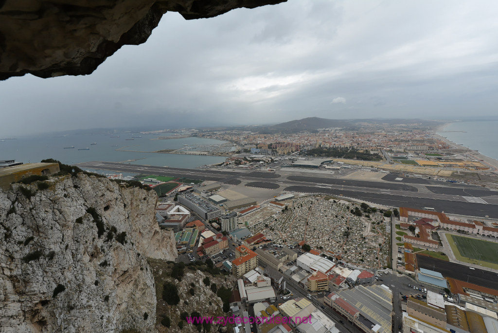 233: Carnival Vista Transatlantic Cruise, Gibraltar, Airport Runway