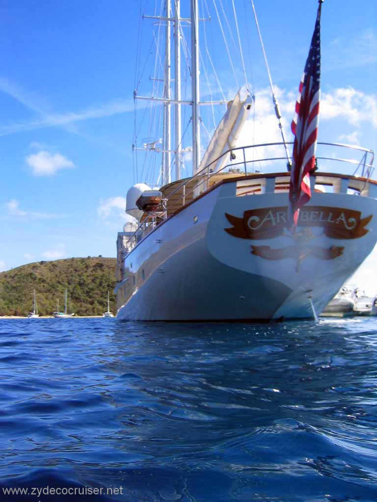 153: Sailing Yacht Arabella - British Virgin Islands - Norman Island - Snorkeling The Caves