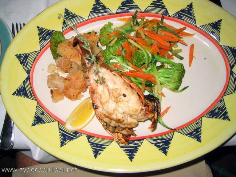 474: Sailing Yacht Arabella - British Virgin Islands - Peter Island Dinner - Lobster!