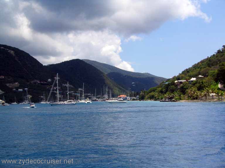 484: Sailing Yacht Arabella - British Virgin Islands - Underway for Jost Van Dyke