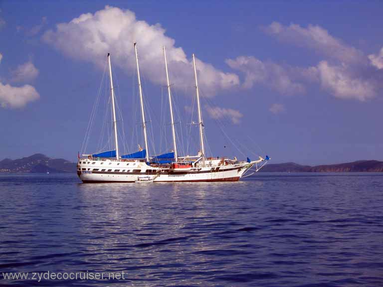 526: Sailing Yacht Arabella - British Virgin Islands - Jost Van Dyke - One of the Windjammer sailboats