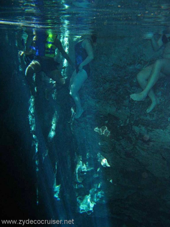 028: Carnival Fantasy, Progreso, Chelentun Cenote, Yucatan, Caves and Caverns Snorkeling Tour, 
