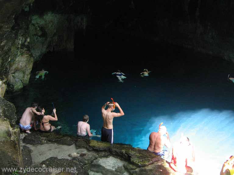 038: Carnival Fantasy, Progreso, Chelentun Cenote, Yucatan, Caves and Caverns Snorkeling Tour, 