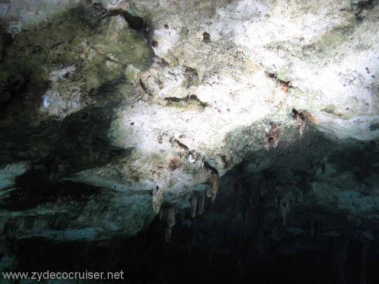 039: Carnival Fantasy, Progreso, Chelentun Cenote, Yucatan, Caves and Caverns Snorkeling Tour, 