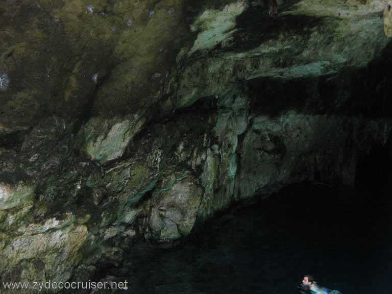 040: Carnival Fantasy, Progreso, Chelentun Cenote, Yucatan, Caves and Caverns Snorkeling Tour, 