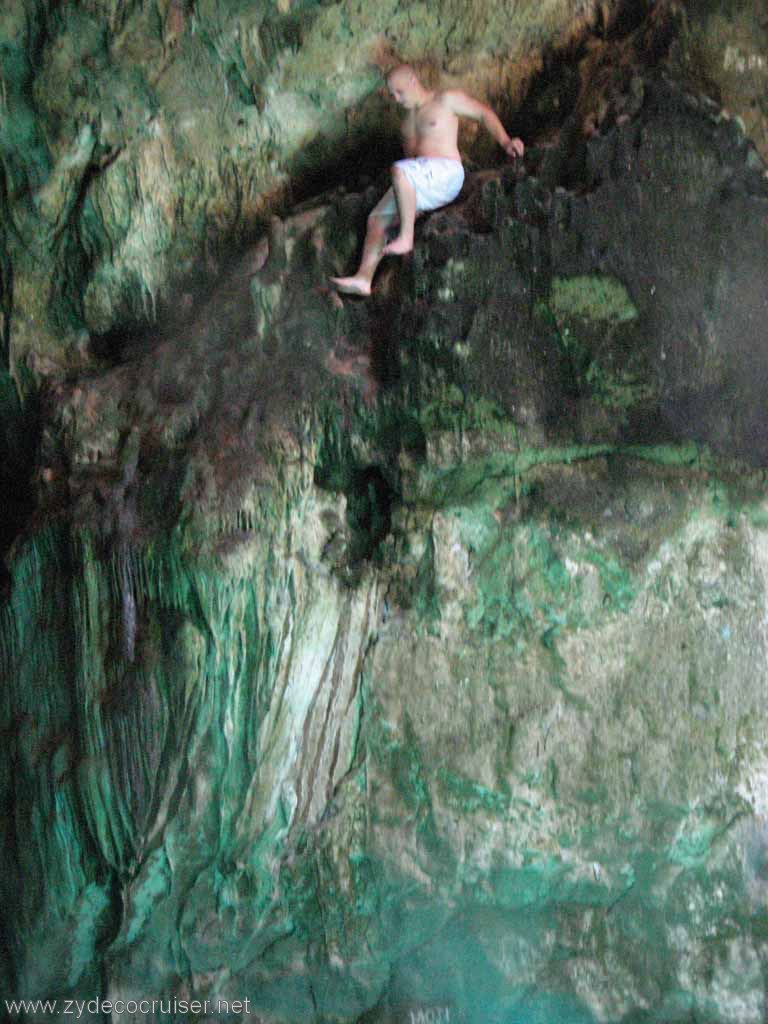 049: Carnival Fantasy, Progreso, Chelentun Cenote, Yucatan, Caves and Caverns Snorkeling Tour, 