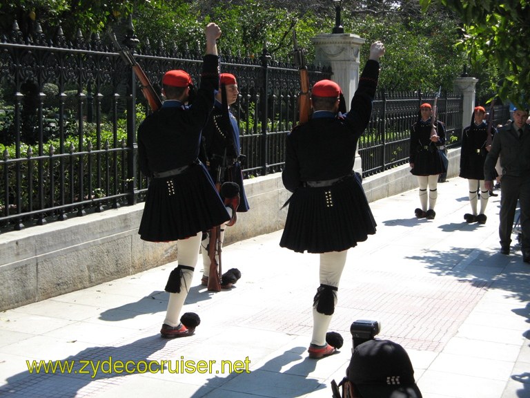 092: Carnival Freedom, Athens, Greece - Changing of the Guard