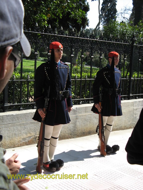 097: Carnival Freedom, Athens, Greece - Changing of the Guard