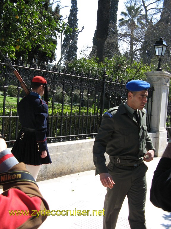 098: Carnival Freedom, Athens, Greece - Changing of the Guard