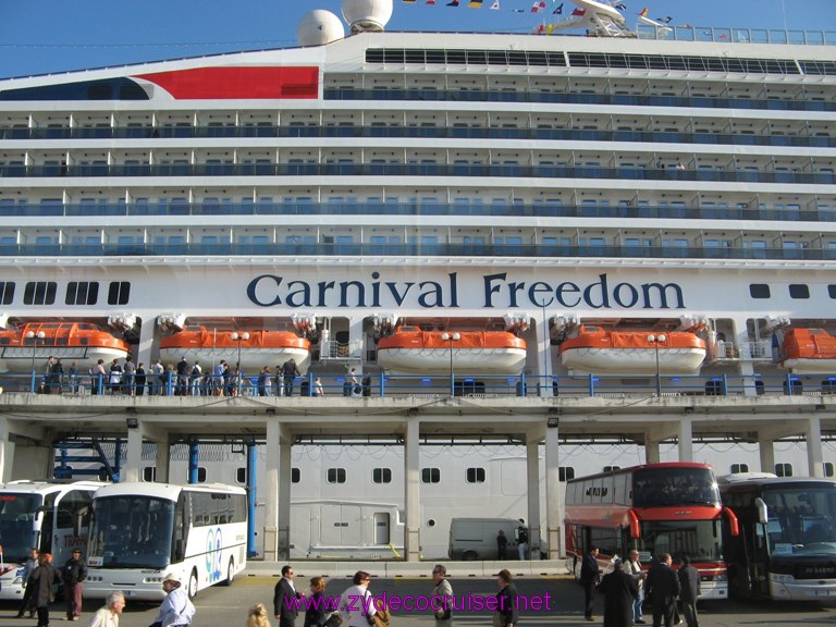 002: Carnival Freedom Inaugural Cruise, Pictures from Naples, Amalfi Coast, Pompeii