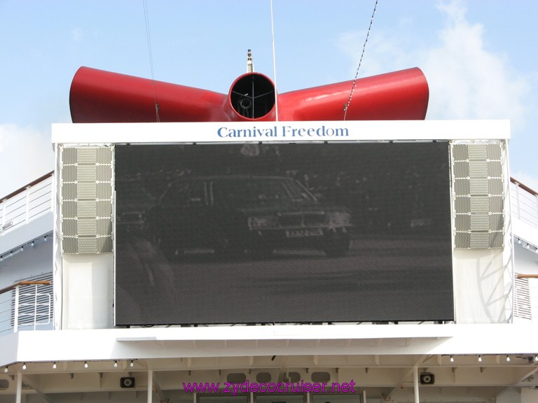 166: Carnival Freedom Inaugural, Ship Pictures, 