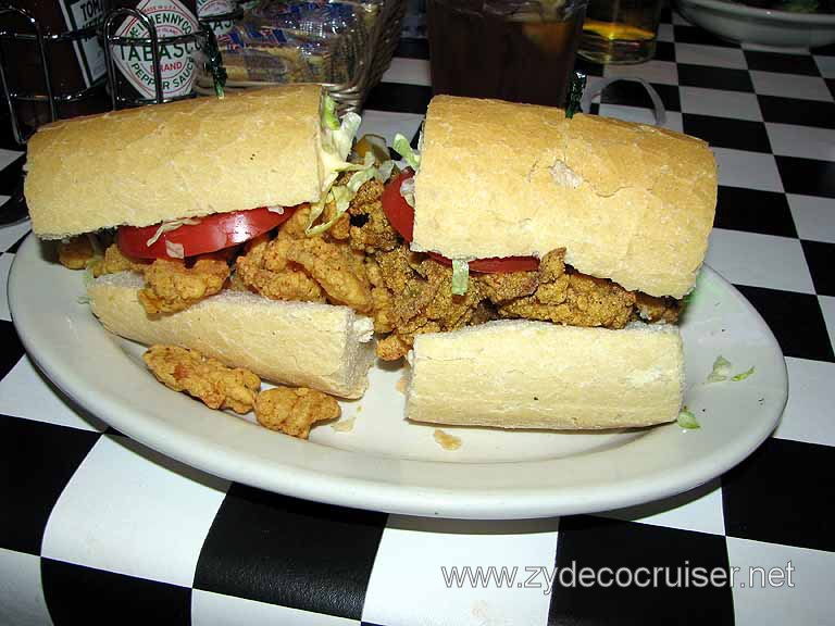 Poboy at Acme Oyster, Baton Rouge location