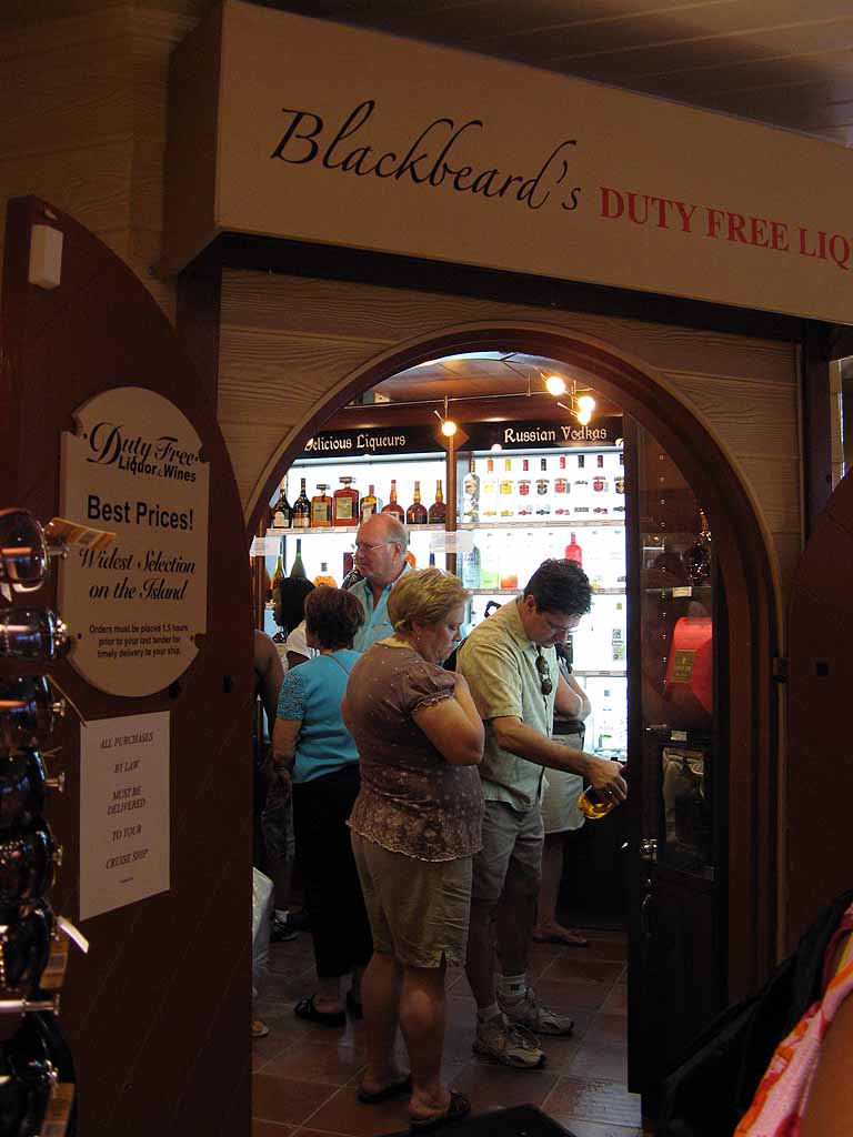 018: Carnival Freedom - Grand Cayman - Blackbeard's Duty Free Liquor