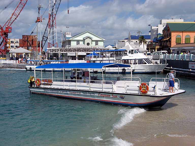 021: Carnival Freedom - Grand Cayman - Don Foster's Dive Boat - Cayman Sun