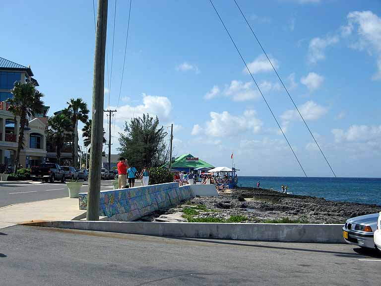 022: Carnival Freedom - Grand Cayman - Walking to Paradise Restaurant, Eden Rock, etc.