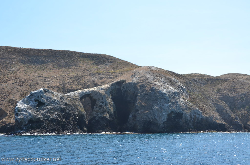 076: Island Packers, Island Wildlife Cruise, Anacapa Island, Keyhole Arch