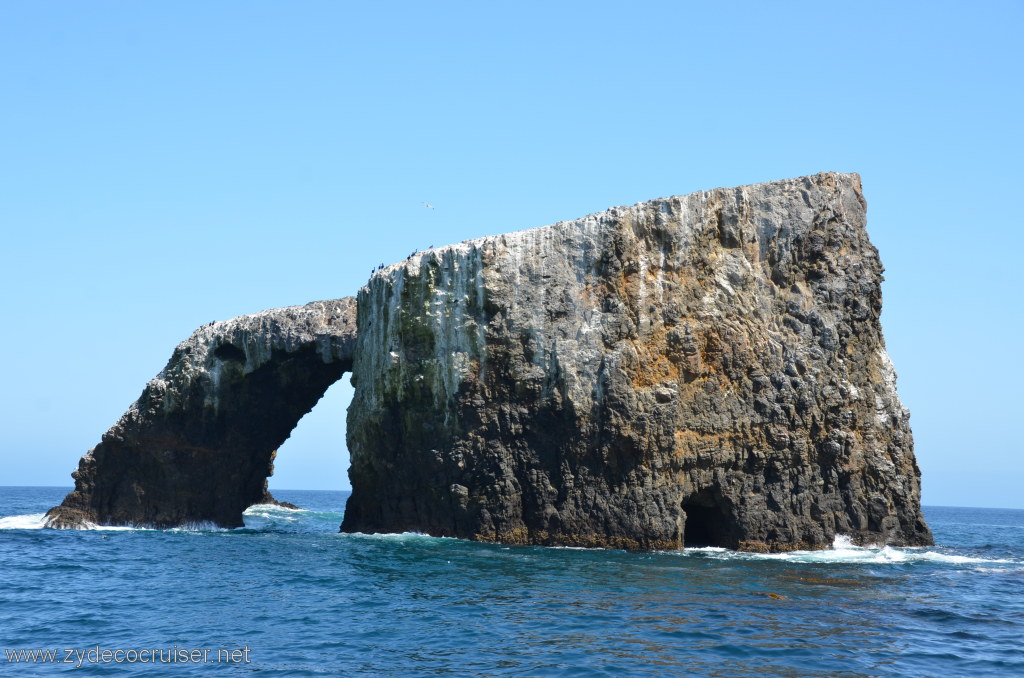 131: Island Packers, Island Wildlife Cruise, Anacapa Island, Arch Rock