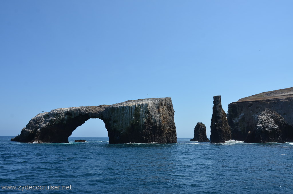 134: Island Packers, Island Wildlife Cruise, Anacapa Island, Arch Rock