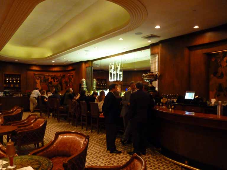083: Christmas, 2009, New Orleans, The Roosevelt Hotel, Sazerac Bar