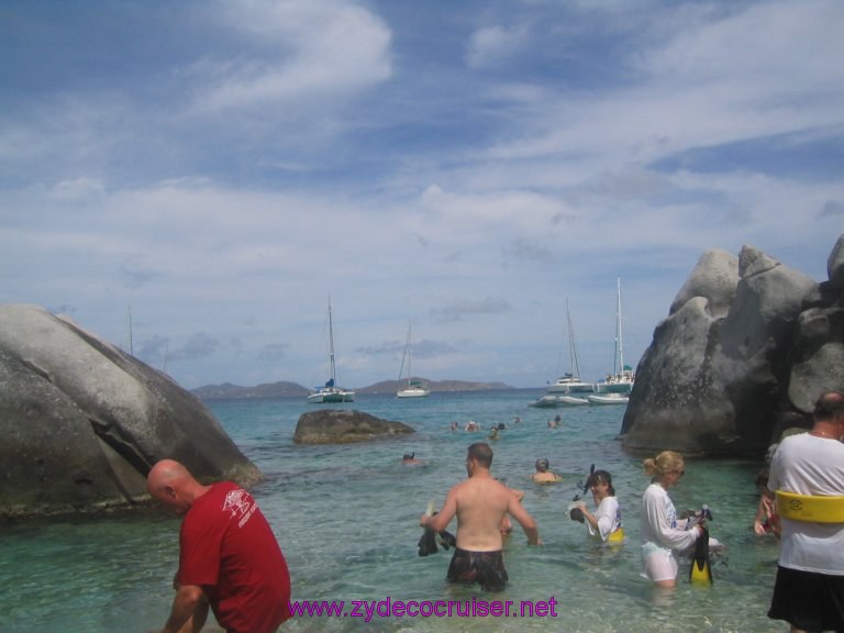 045: Carnival Liberty, Tortola, Patouche, Extreme Machine, The Baths, Virgin Gorda, I'm taking the water route back...