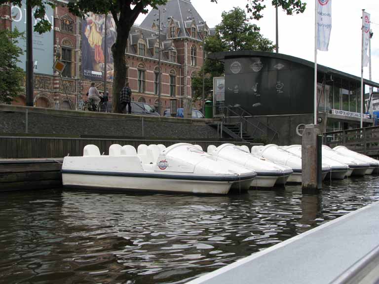 132: Carnival Splendor, Amsterdam, July, 2008, Canal Bike