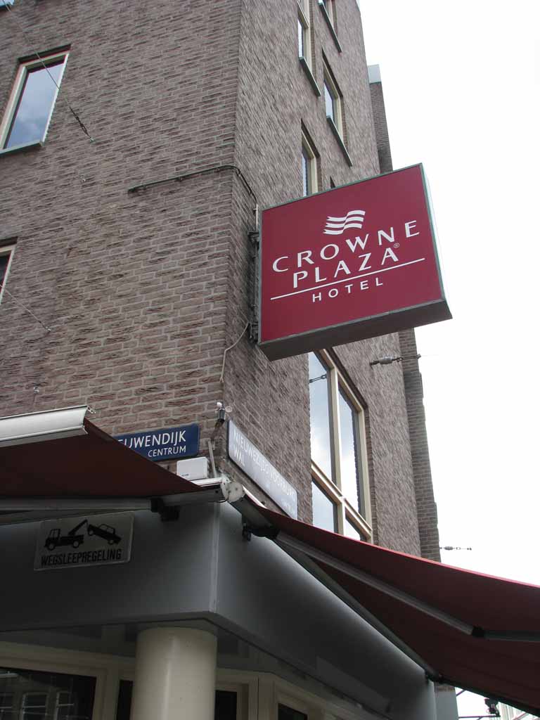 232: Carnival Splendor, Amsterdam, July, 2008, Crowne Plaza Hotel