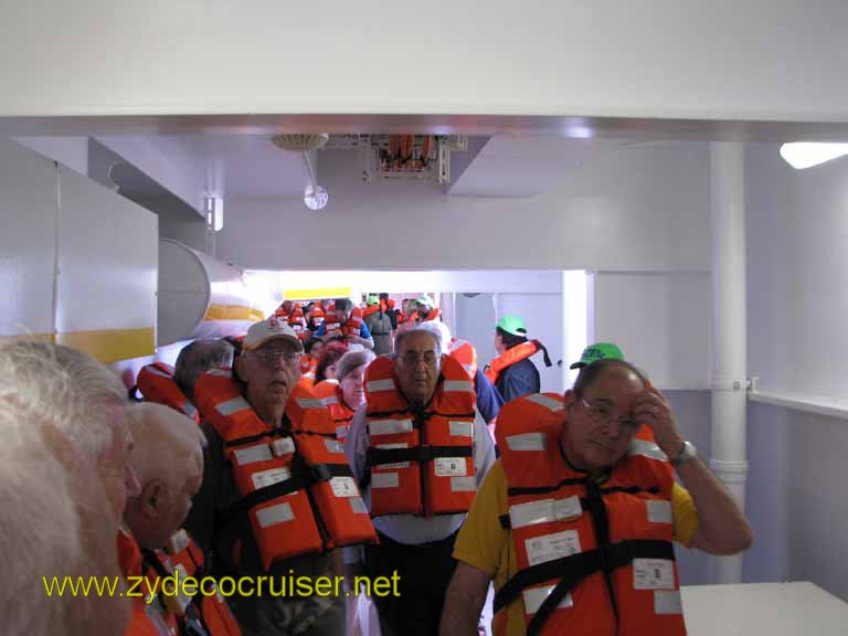 656: Carnival Splendor, South America Cruise, Buenos Aires, Life boat drill