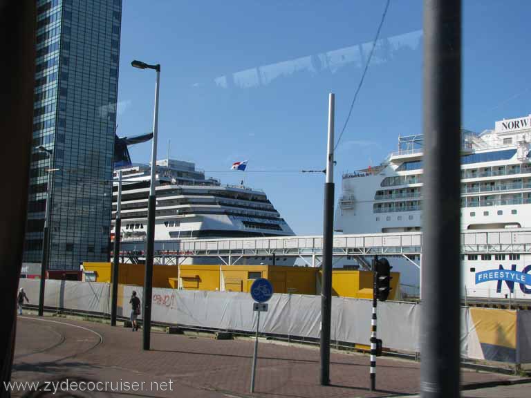 254: Carnival Splendor, Amsterdam, back at the terminal