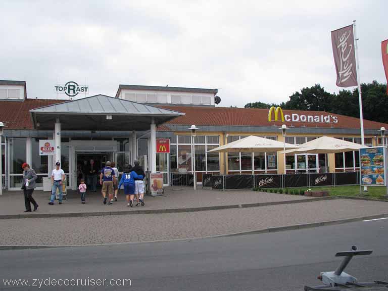 026: Carnival Splendor, Baltic Cruise, Warnemunde, Berlin, McDonald's