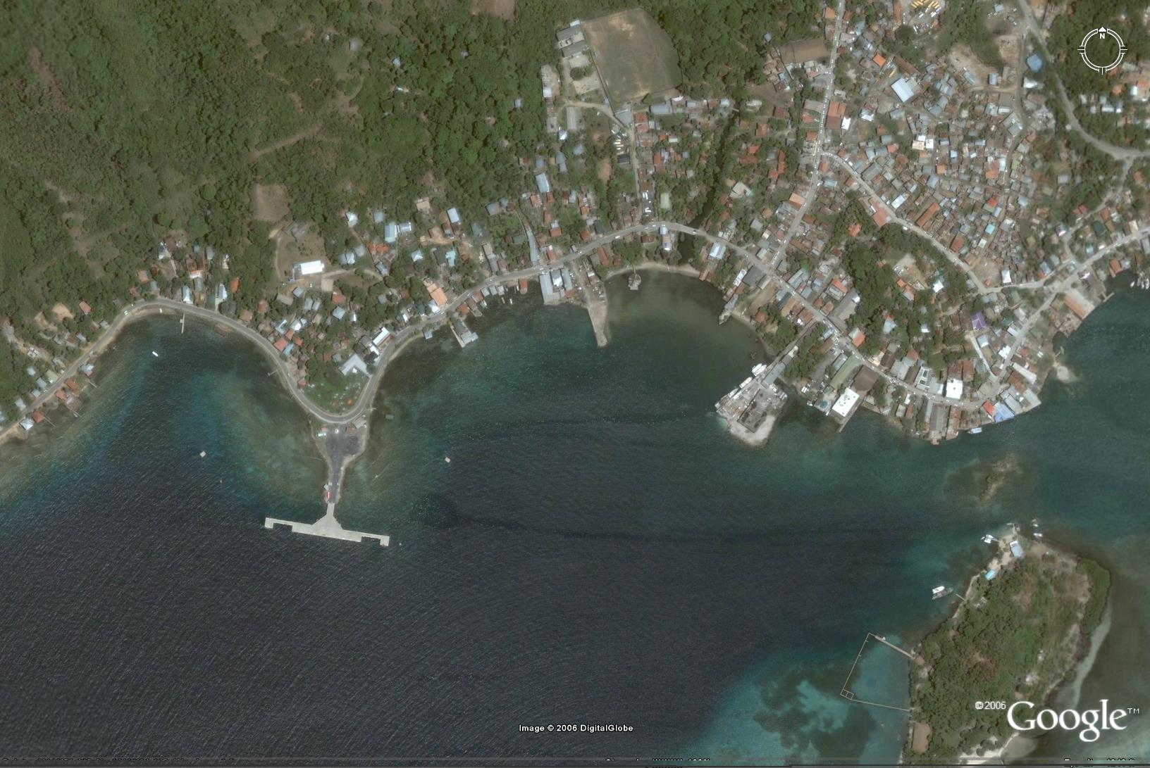 Google Earth Roatan 2