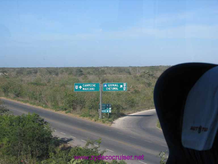 015: Carnival Fantasy, John Heald Bloggers Cruise 2, Progreso, Uxmal tour, 